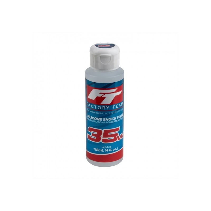 Team Associated FT Silicone Shock Fluid, 35wt (425 cSt), 118ml