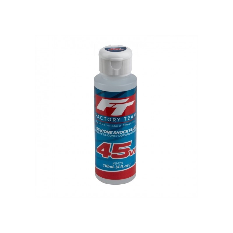 Team Associated FT Silicone Shock Fluid, 45wt (575 cSt), 118ml