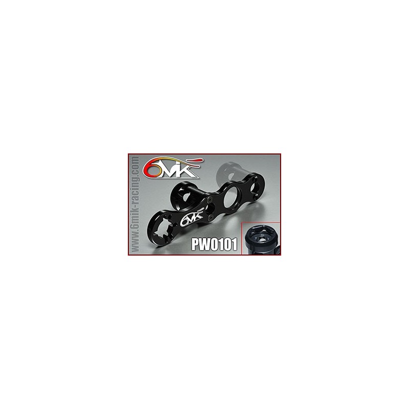 6mik wheel & clutch  tool - Black