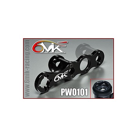 6mik wheel & clutch  tool - Black