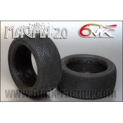 "Magma 2.0" Tyres - White compound (pair)