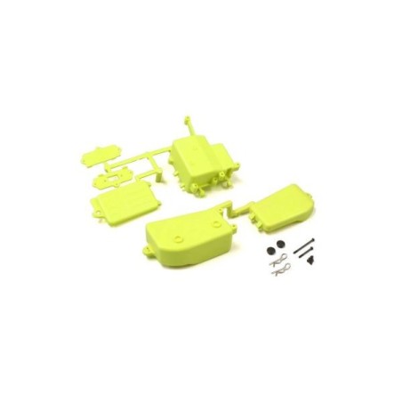 Kyosho Receiver and Battery Box Inferno MP9-MP10 - Yellow