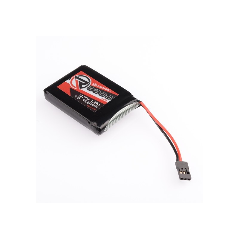 RUDDOG 3200mAh 3.7V MT-5 | MT-44 LiPo Transmitter Battery Pack